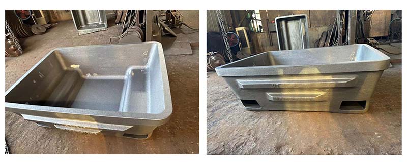 air-cooled aluminum sow mold 2