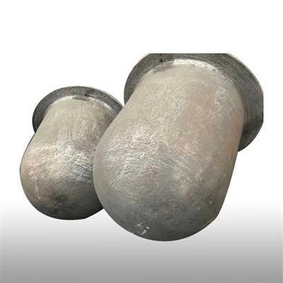 Chalè ki reziste Steel Metal Smelting Crucible